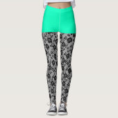 Funny Imitats Black Lace Fishnet Leggings Imitate (Vorderseite)