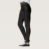 Funny Imitats Women's Black Jeans Leggings (Links)