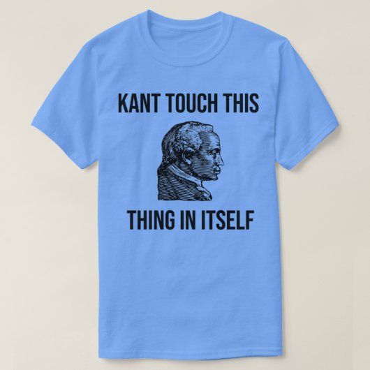 Funny Immanuel Kant Philosophie Lehrer Student Gif T-Shirt (Design vorne)