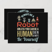 Funny immer ein Roboter sein, wenn Sie nicht ein M (Vorne/Hinten)