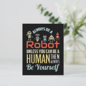 Funny immer ein Roboter sein, wenn Sie nicht ein M (Stehend Vorderseite)