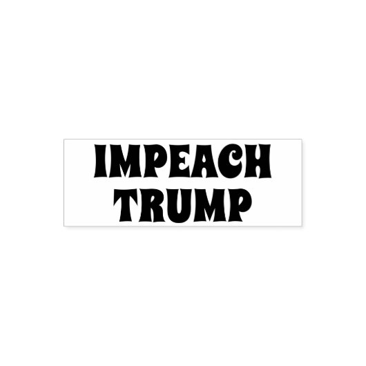 Funny "Impeach Trump" Permastempel (Design)