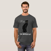 Funny Improv Cat: Ja, Und... Es ist mir egal T-Shirt (Vorne ganz)