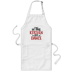 Funny in dieser Küche tanzen wir Lange Schürze