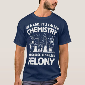 Funny in einem Labrador heißt Chemie Scientific La T-Shirt