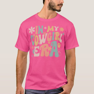 Funny in meiner Cowgirl Era Groovy Western Rodeo T-Shirt