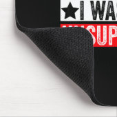 Funny In My Defense I Was Left Unsupervised Sarcas Mousepad (Ecke)