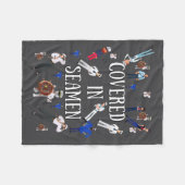 Funny Inappropriate Embarring Adult Humor Gag G  Fleecedecke (Vorderseite (Horizontal))