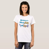 Funny Inattentive ADHD Forgetfulness Reminder T-Shirt (Vorne ganz)