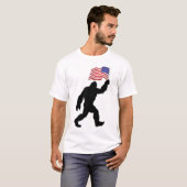 FUNNY Independence Day BIGFOOT 4. Juli T-Shirt (Vorne ganz)