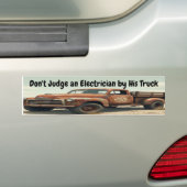 Funny Independent Tradesperson Bumper Sticker Autoaufkleber (Auf Auto)