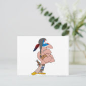 Funny Indian Postkarte (Stehend Vorderseite)