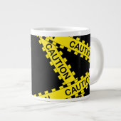 Funny Individuelle Name Big Tasse Kaution Tape 002 (Vorderseite Rechts)
