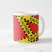 Funny Individuelle Name Big Tasse Kaution Tape 003 (Vorderseite Rechts)