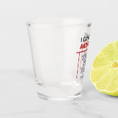 Funny individuelle Name Shooting Glas (Links)