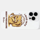 Funny Individuelle Name & Text Beer Case-Mate iPhone Hülle (Rückseite (Horizontal))