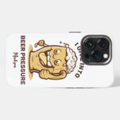 Funny Individuelle Name & Text Beer iPhone Hülle (Rückseite (Horizontal))