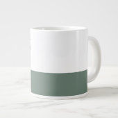 Funny Individuelle Name Text Two Tone Big Tasse 20 (Vorderseite Rechts)