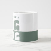 Funny Individuelle Name Text Two Tone Big Tasse 20 (Vorderseite)