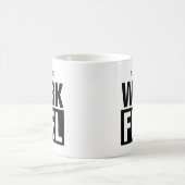 Funny individuelle Name Work Fun Kaffee Tasse Gesc (Mittel)