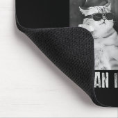 Funny Indoor Cat Meme Sorry, ich kann nicht Retro Mousepad (Ecke)