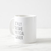 Funny Industrial Engineer Kaffeetasse (Vorderseite Links)