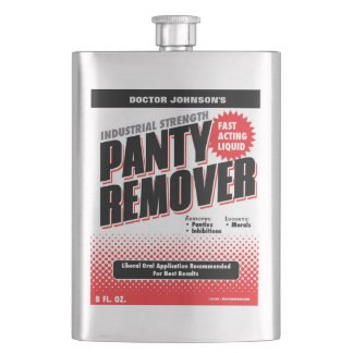 Funny Industrial Panty Remover Gag Geschenk Flachmann