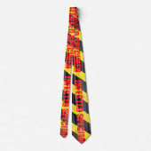 Funny Infected Spekimen Neck Tie Krawatte (Rückseite)