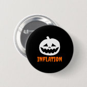 Funny Inflation Halloween Costume Couple Matching Button (Vorne & Hinten)