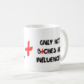 Funny Influencer Quote Mug Gift For Home Decor Kaffeetasse (VorderseiteRechts)