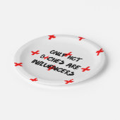 Funny Influencer Quote Pillow For Home Decor Pappteller (Schrägansicht)