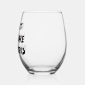 Funny Influencer Quote Wine Glass Home Decor Weinglas Ohne Stiel (Links)