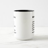 Funny Information Clerk Definition Geschenke Tasse (Zentrum)