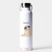 Funny Inhale Exhale Dog Trinkflasche (Vorne)