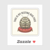 Funny Insect Bug Aufkleber (Blatt)