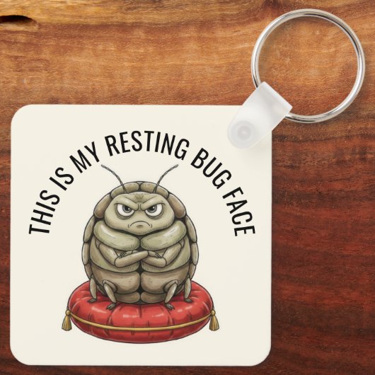 Funny Insect Bug Schlüsselanhänger (Rückseite)