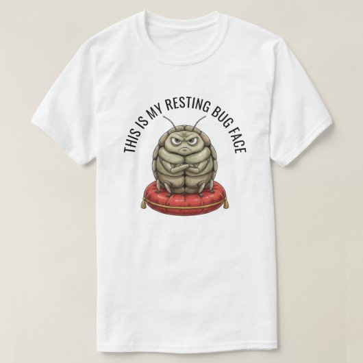 Funny Insect Bug Unisex T-Shirt (Design vorne)