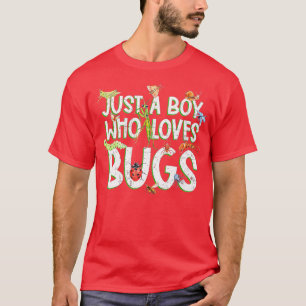 Funny Insect nur ein Junge, der Lieben kaufen Gesc T-Shirt
