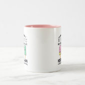 Funny Inspiration Ice Creme Life Zitat Sommer Zweifarbige Tasse (Mittel)