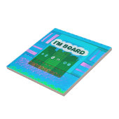 Funny Inspirational Graphic: Ich bin gelangweilt v Fliese (Seite)