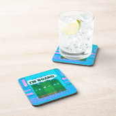 Funny Inspirational Graphic: Ich bin gelangweilt v Untersetzer (Rechte Seite)