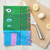 Funny Inspirational Graphic Ich langweile mich Tex Küchentuch (Viertel Falte)