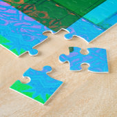 Funny Inspirational Graphic Ich langweile mich Tex Puzzle (Seite)