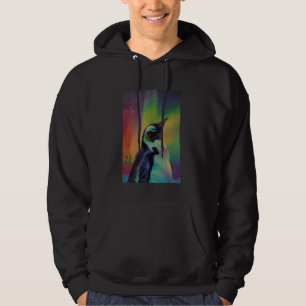 Funny Inspirational Pinguin Retro Graphic Vintag Hoodie
