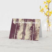 Funny Inspirational Rat Karte (Gelbe Blume)