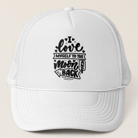 Funny Inspirational Trucker Hat Truckerkappe (Vorderseite)