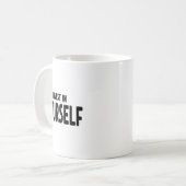 Funny Insrational And Motivational Gift Invest In Kaffeetasse (Vorderseite Links)