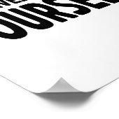 Funny Insrational And Motivational Gift Invest In Poster (Ecke)