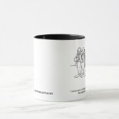 Funny "Insult Intelligence" Business Tasse Geschen (Zentrum)