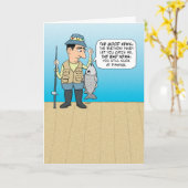 Funny Insulting Fish Geburtstag Karte (Gelbe Blume)